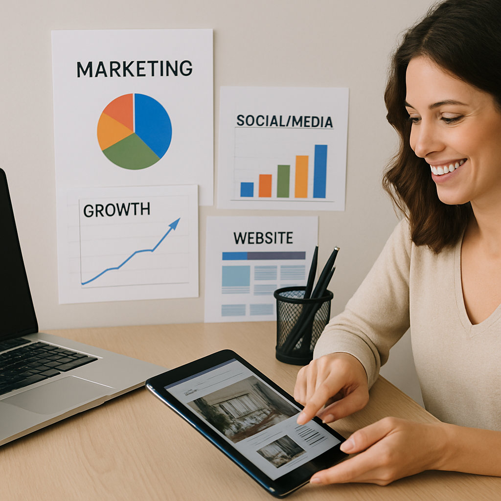 ZMG Marketing services overview - professional team working on digital marketing strategy